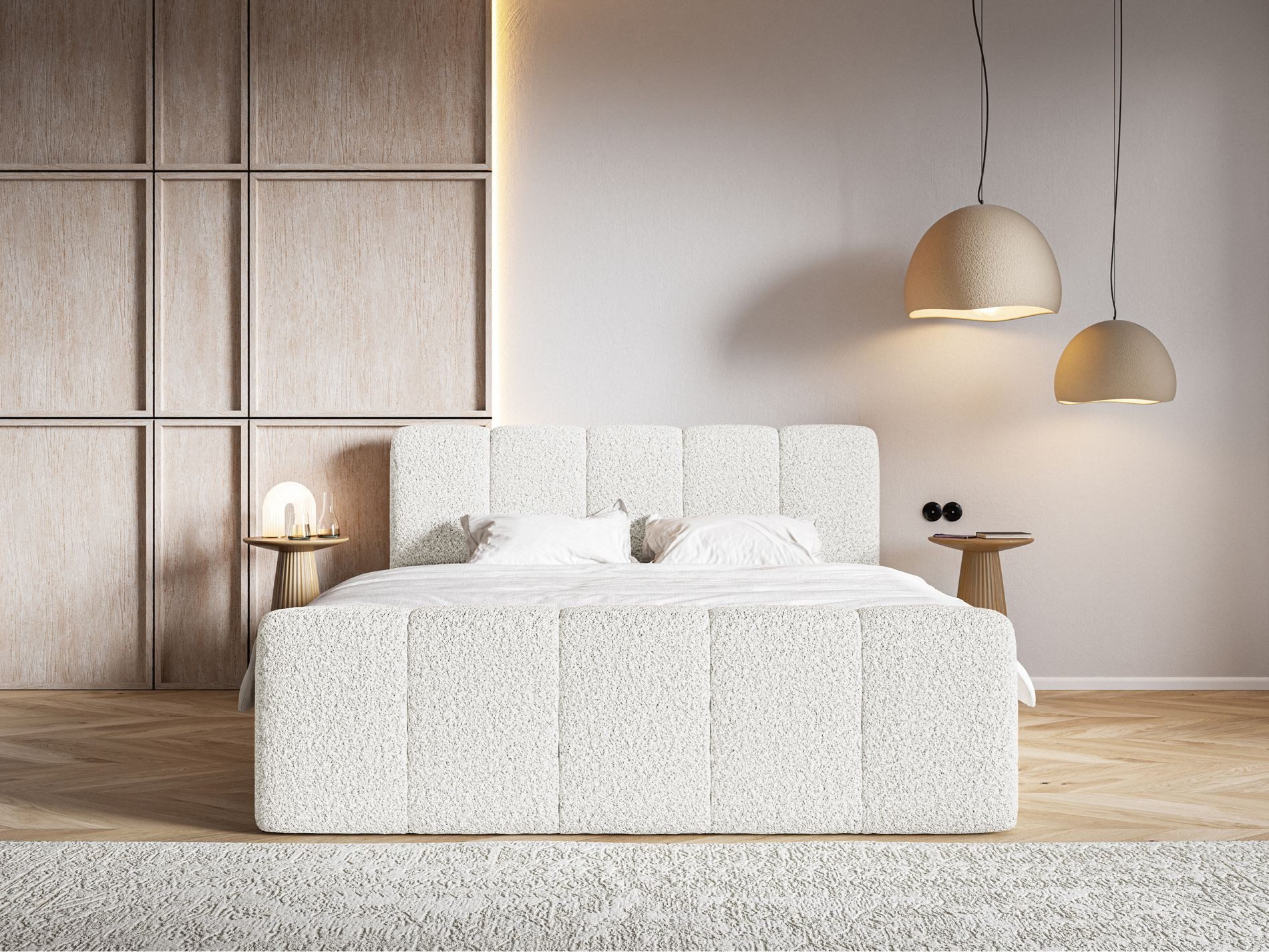 Selsey Boxbett CLOUDY II, Polsterbett mit günstig online kaufen