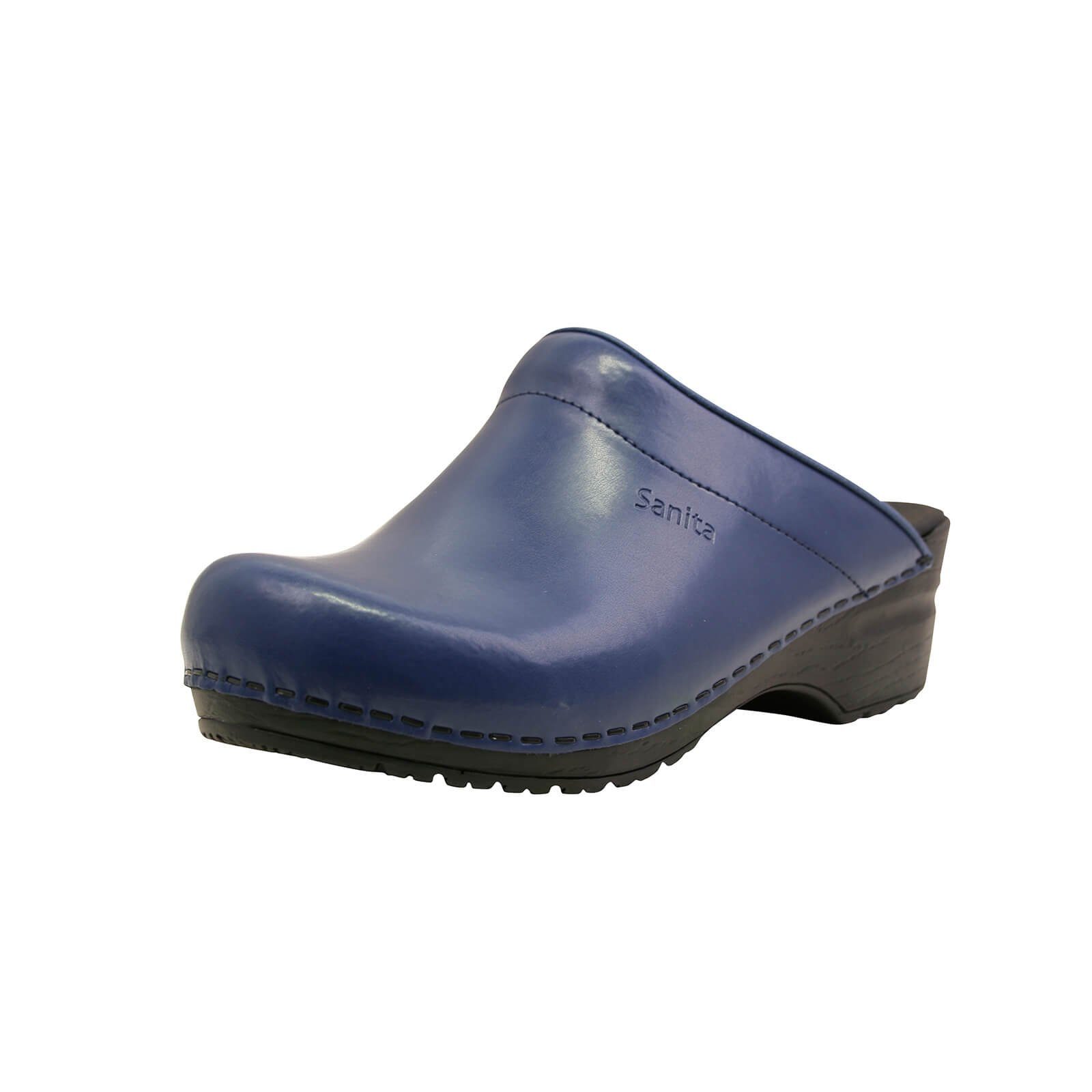 Original-Sonja Pu Open Clog Denim Sandale