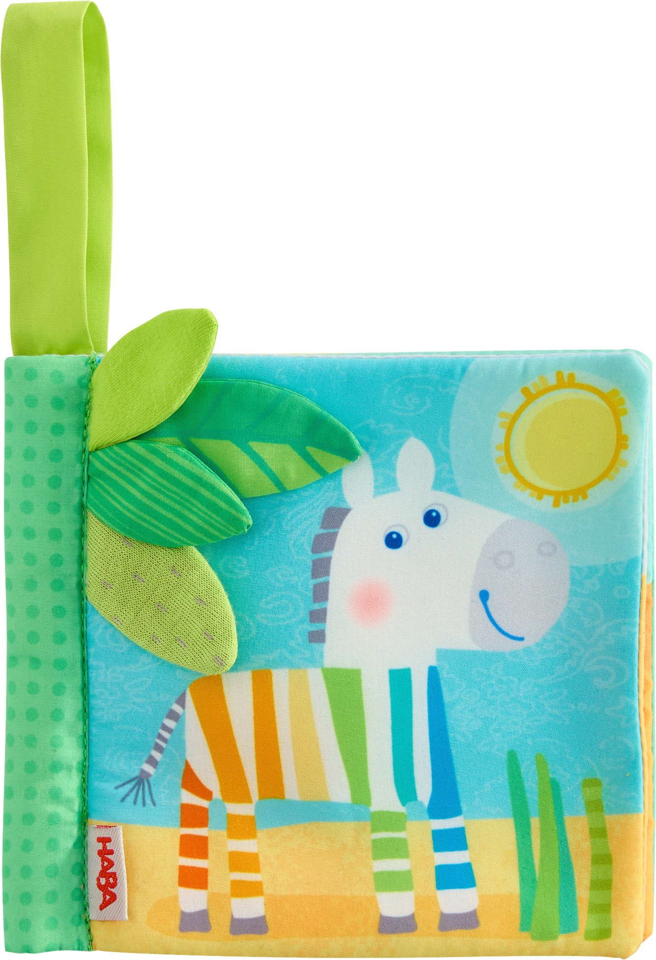 Haba Greifling Babywelt Babyspielbuch Stoffbuch Entdeckerbuch Zebra 2012338001