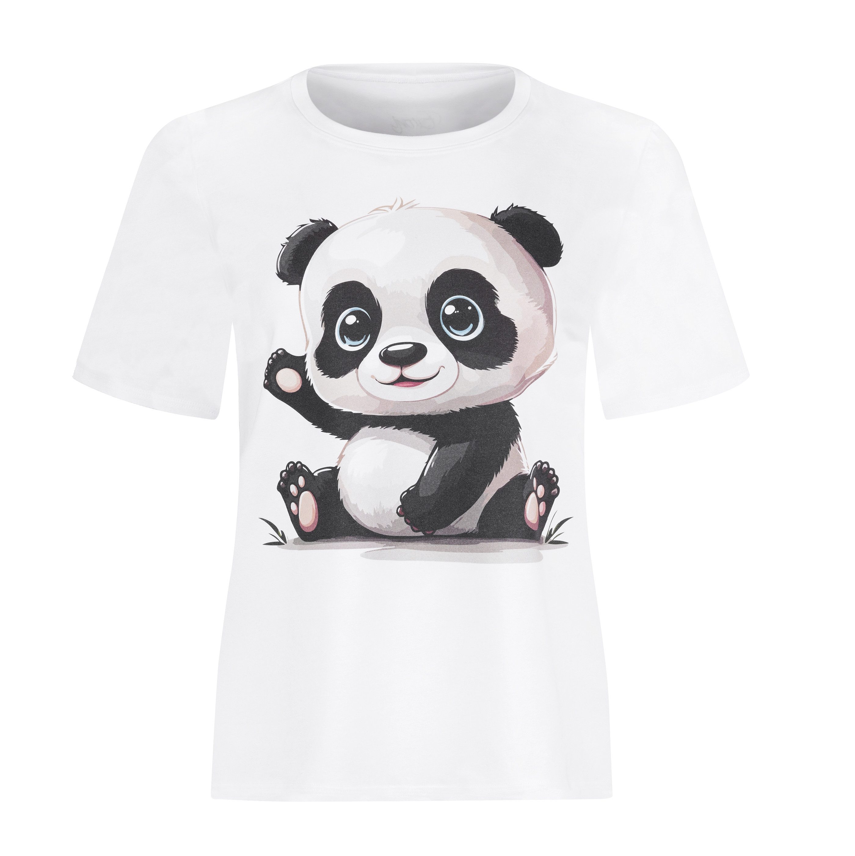 Evoni T-Shirt Damen Kurzarmshirt aus weichem günstig online kaufen