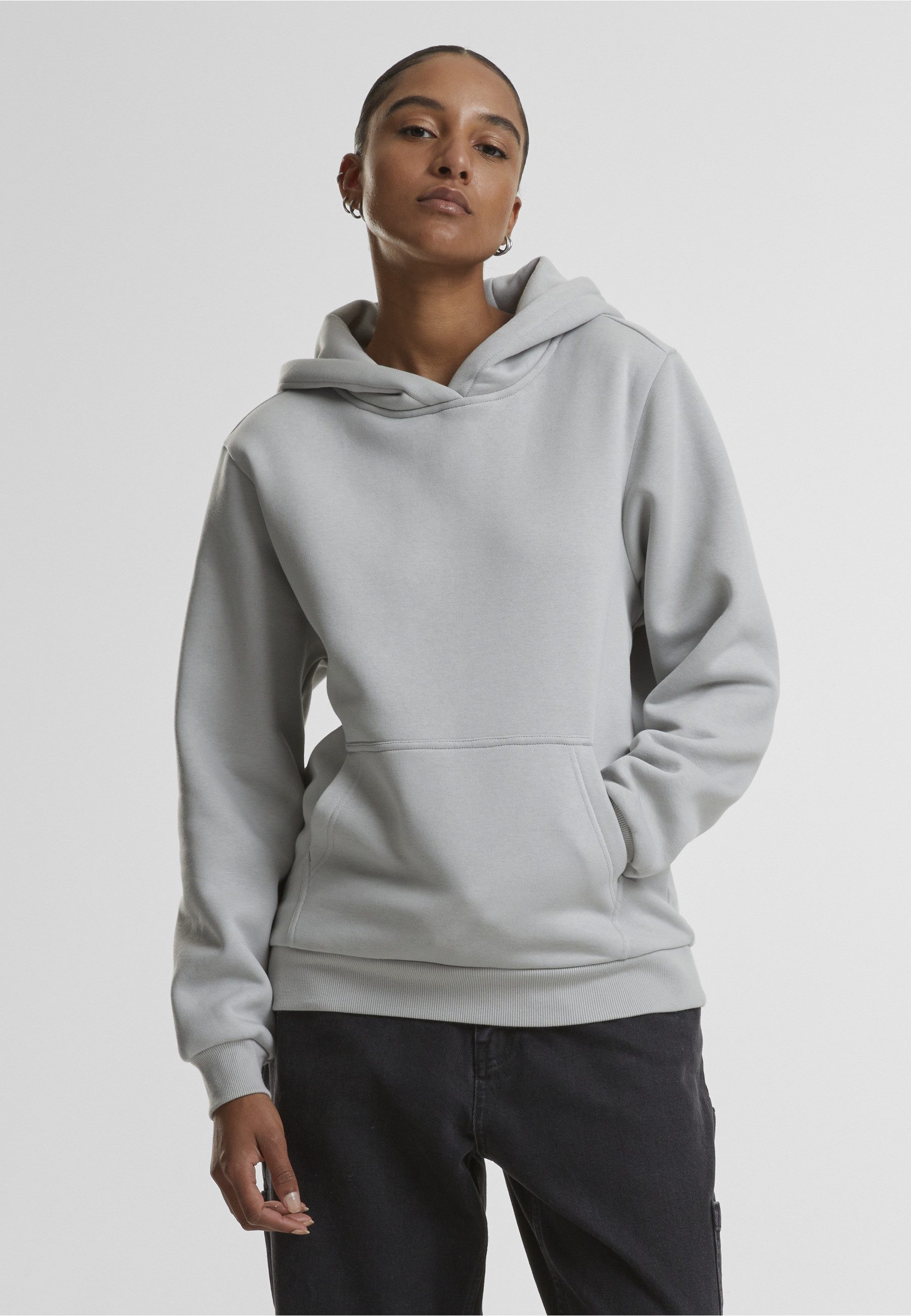 URBAN CLASSICS Kapuzenpullover Urban Classics Ladies Fluffy Hoody (1-tlg)