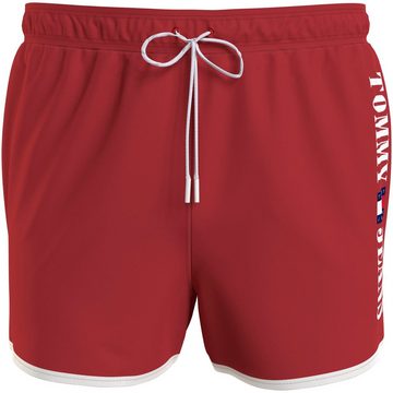 Tommy Hilfiger Swimwear Badeshorts SF SHORT DRAWSTRING RUNNER mit Kontrast-Säumen