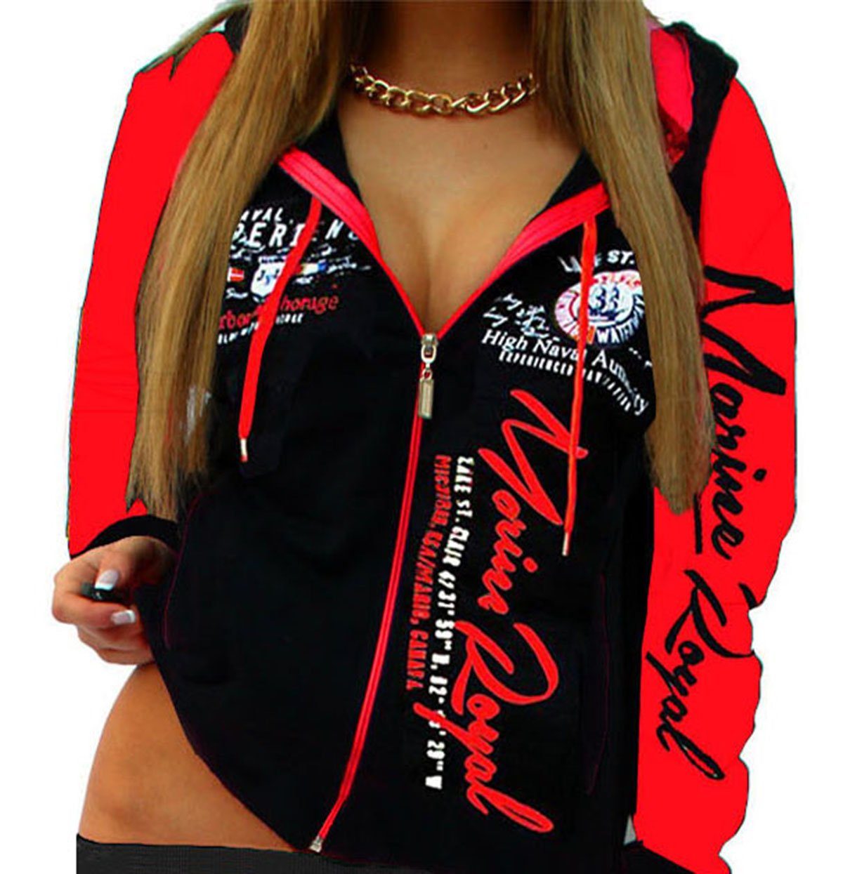 Jaylvis Collegejacke Damen Collegejacke Sweatjacke Sportjacke Joggingjacke günstig online kaufen