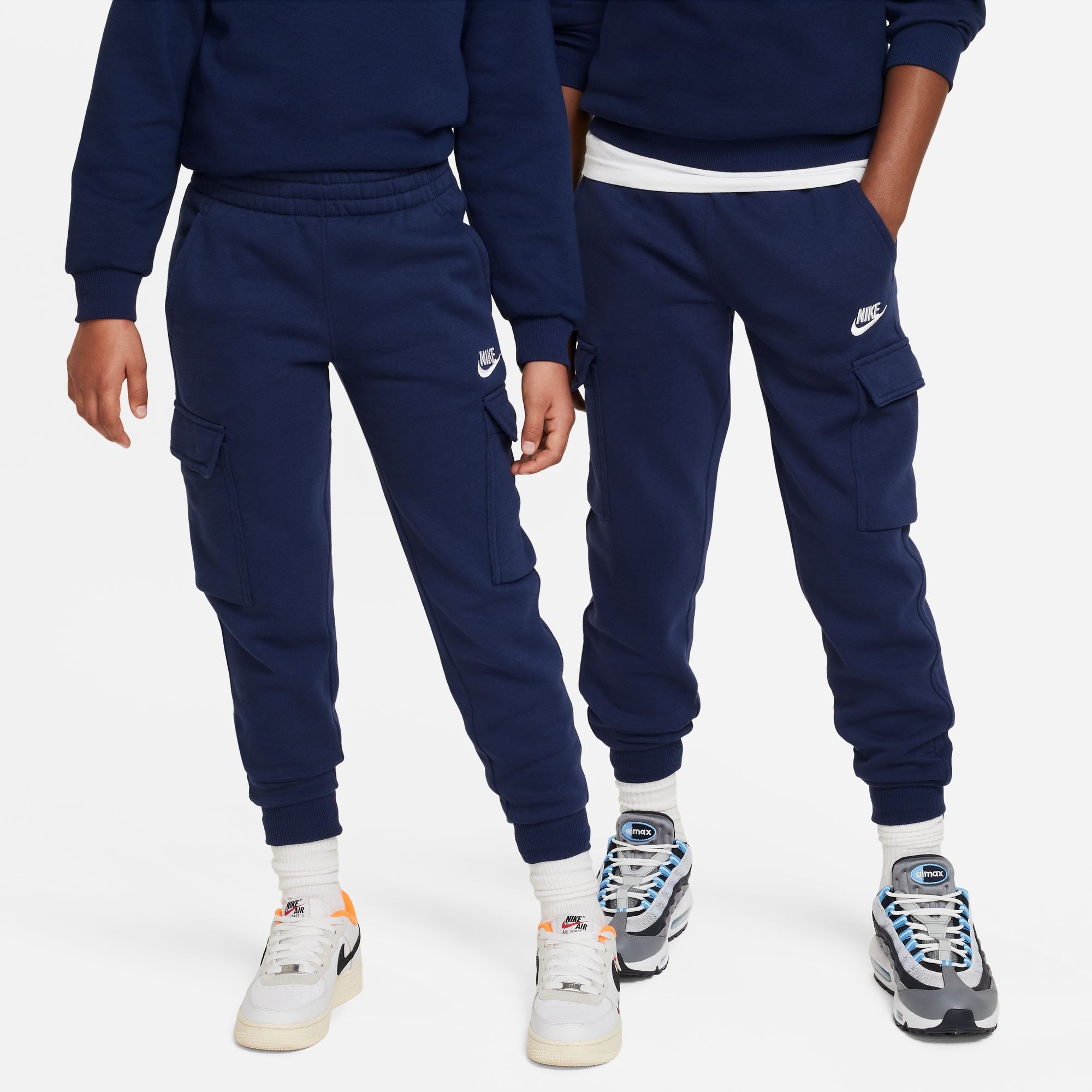 Nike Sportswear Trainingshose Nike Kinder Trainingshose Club Fleece Cargo Pants FD3012