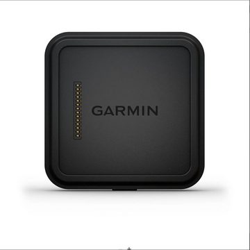 Garmin Garmin magnetische Adapterplatte mit Strom & Video-In für LGV, Camper Navigationsgeräte-Halterung, (Ladefunktion und Anschluss Video-In z.B. Rückfahrkamera)