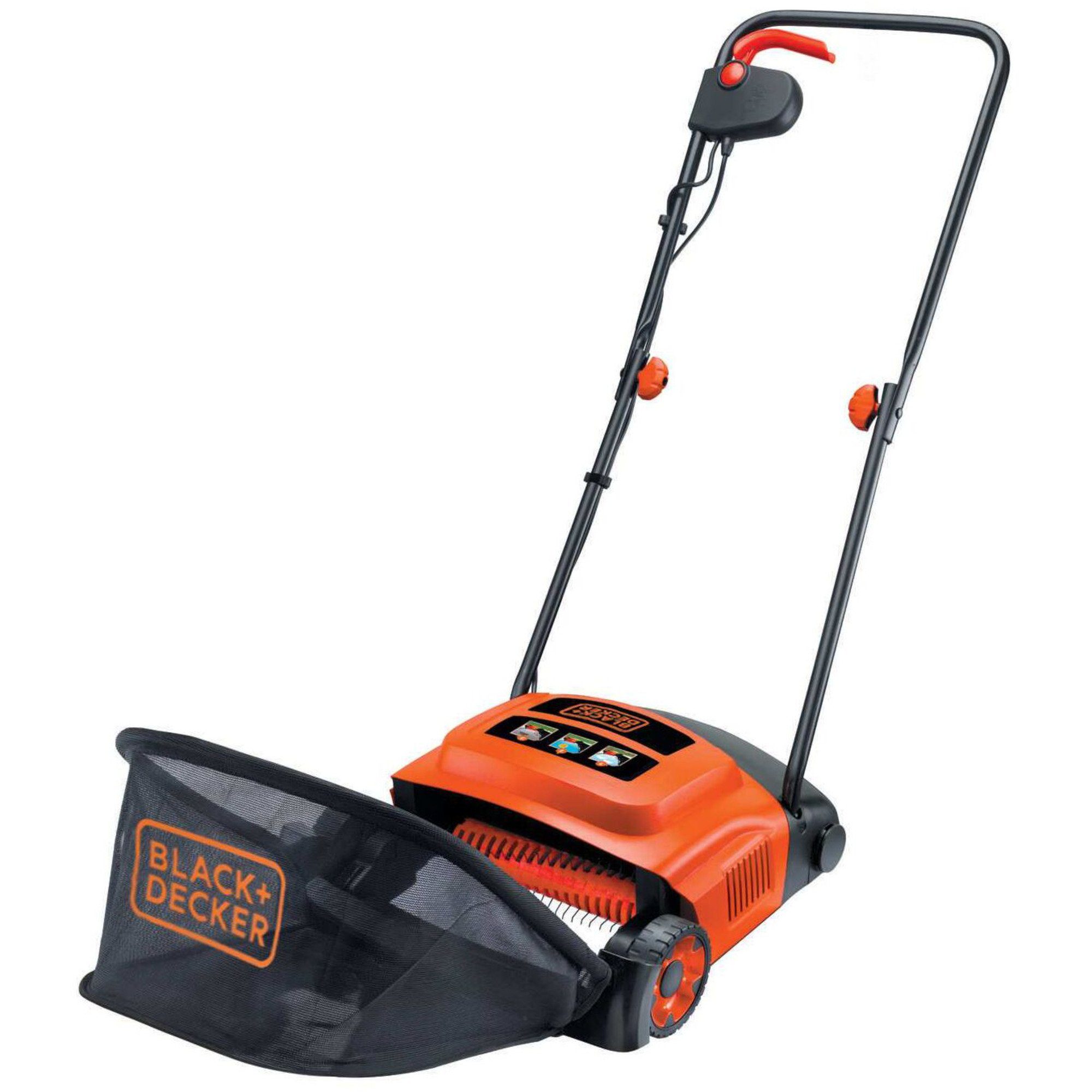 Vertikutierer BLACK+DECKER Elektro-Rasenlüfter GD300