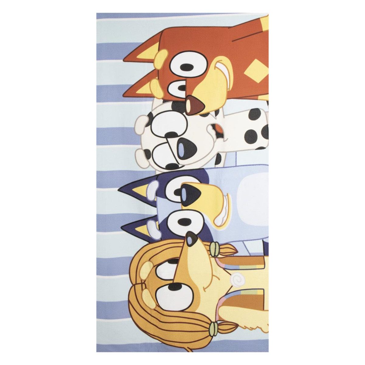 Bluey Strandtuch Polyester Strandtuch 70 × 140 cm 250 gsm für Pool Strand und Bad