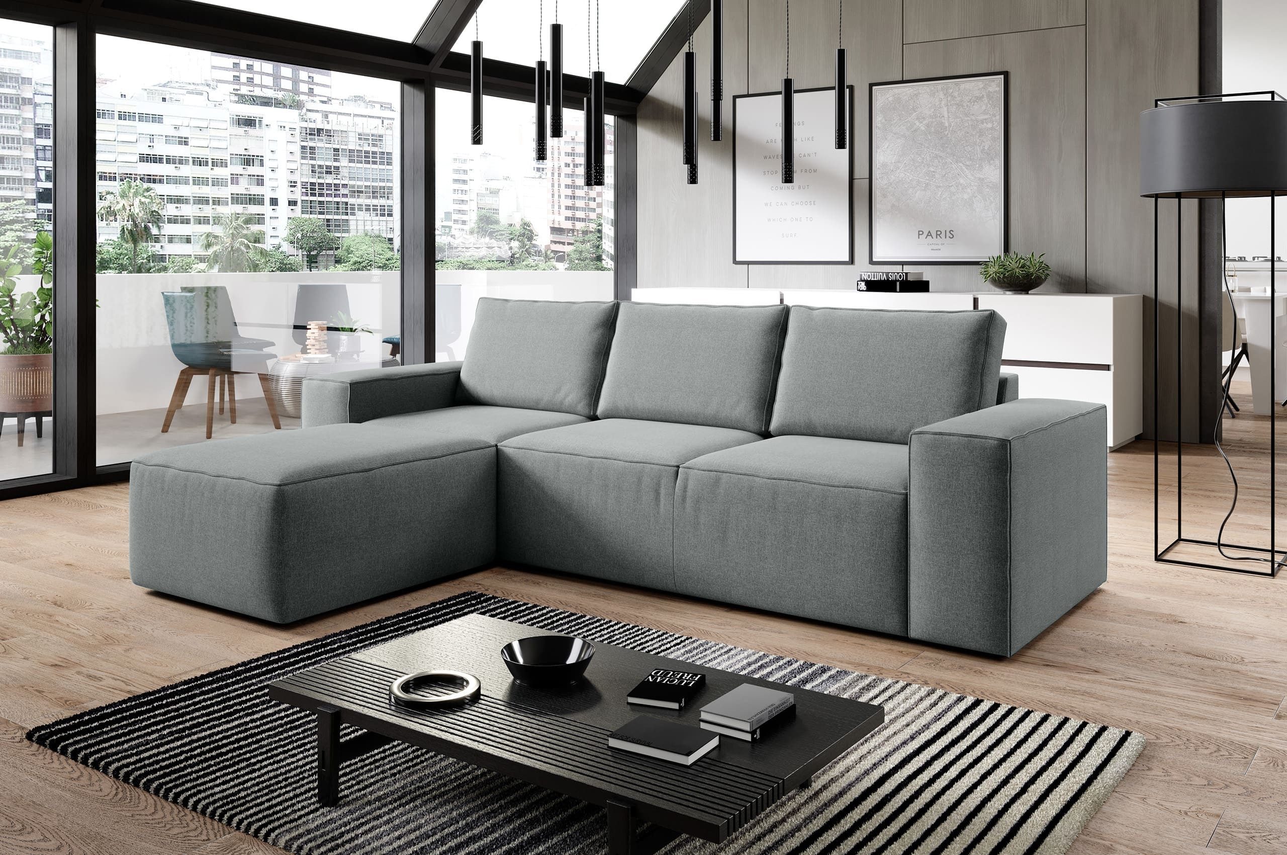 MF Design Polsterecke Rush, mit Bettfunktion