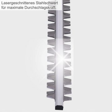Scheppach Elektro-Heckenschere Elektro-Langstiel- Heckenschere ETHT1000, 1000 W