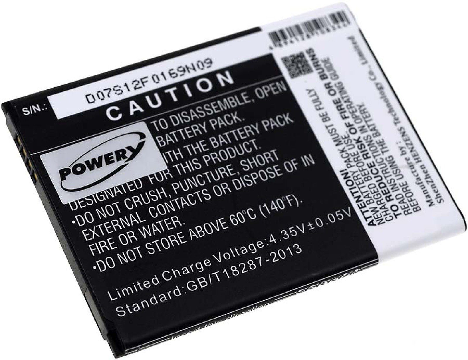 Powery Akku für Samsung SM-G357FZ Smartphone-Akku 1900 mAh (3.8 V)