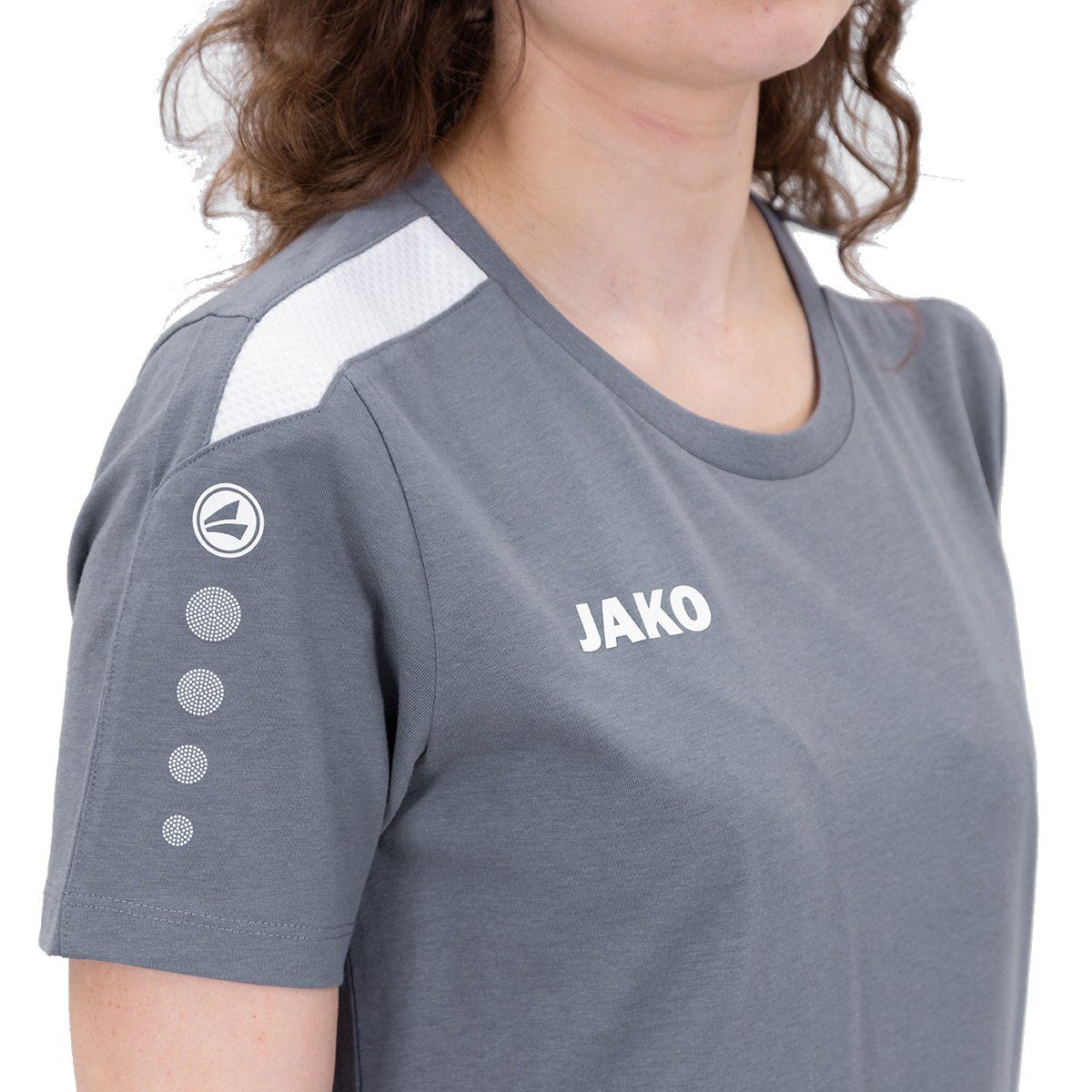 Jako Trainingsshirt Power (strapazierfähig, angenehmes Tragegefühl) dunkelgrau Damen
