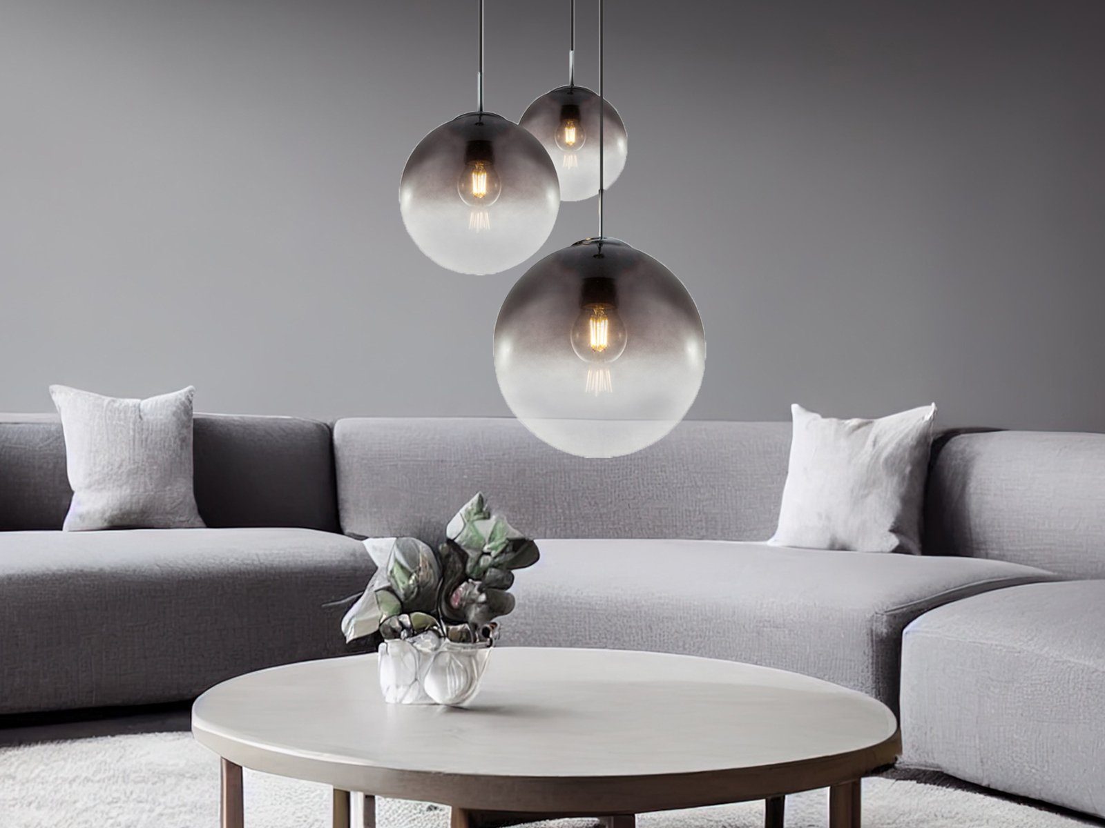 GLOBO LIGHTING LED Pendelleuchte, LED wechselbar, günstig online kaufen