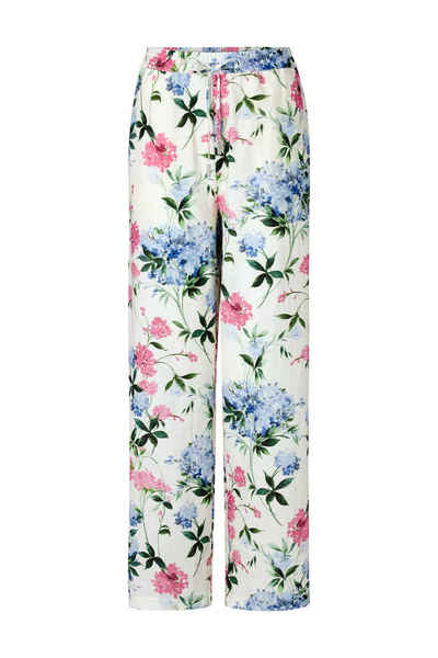 Rich & Royal 5-Pocket-Hose printed linen pants sustainable