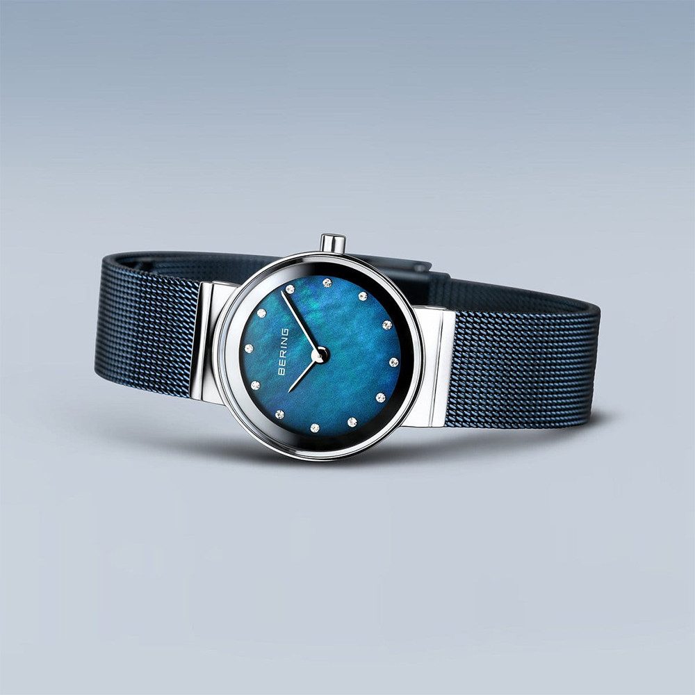 Bering Quarzuhr Bering Classic silber glänzend 10126-307 10126-307, Hochwertiges Produkt mit zeitlosem Design, sorgfältiger Verarbeitung