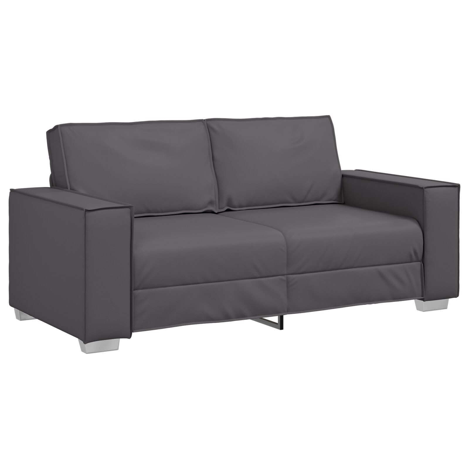 vidaXL Sofa Loveseat Sofa Grau 140 günstig online kaufen