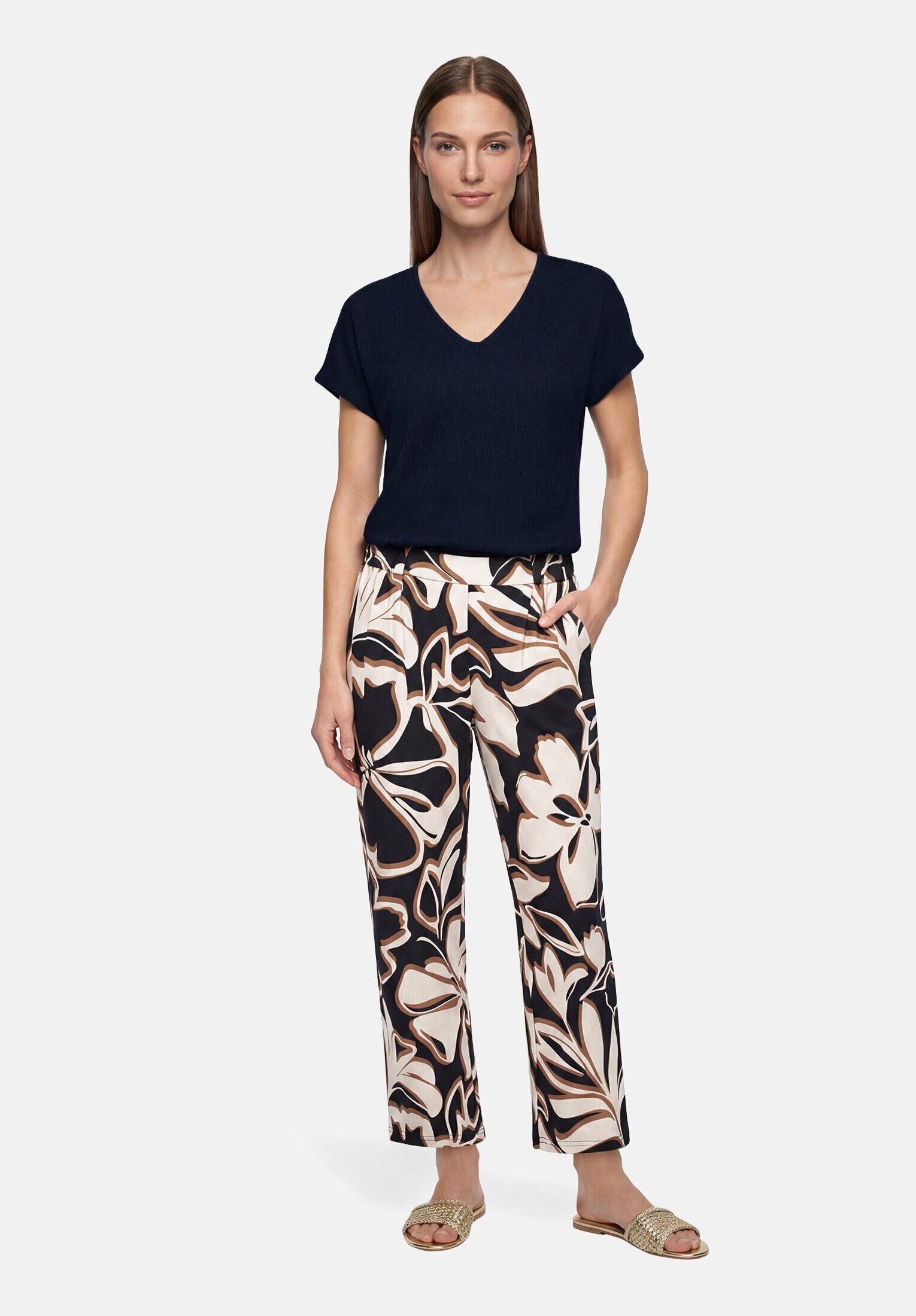 Betty Barclay Kurzarmshirt Damen mit Struktur (1-tlg)