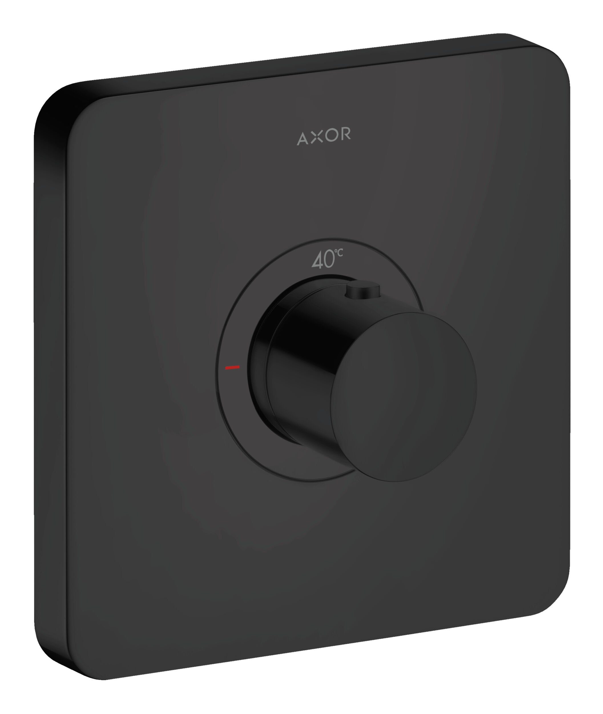 hansgrohe Unterputzarmatur Axor ShowerSelect Thermostat Highflow Unterputz - Mattschwarz