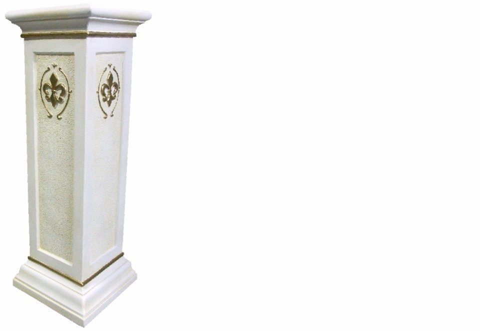 JVmoebel Skulptur Griechischer Antik Stil Kolumne Ständer Blumen Säulen Dekoration Säule