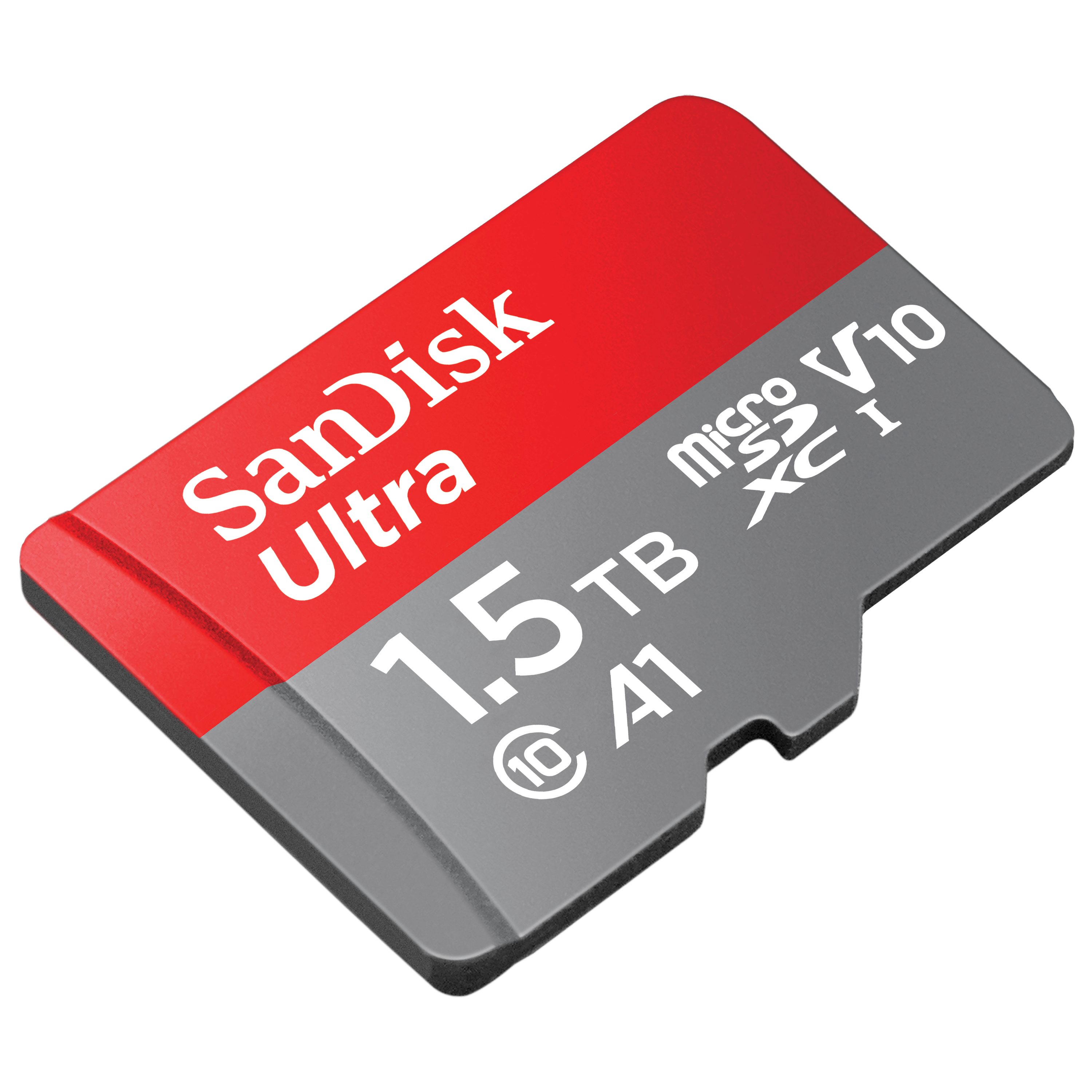 Sandisk microSDXC Ultra 1,5TB, Adapter "Mobile" Speicherkarte (1500 GB, UHS-I Class 10, 150 MB/s Lesegeschwindigkeit)