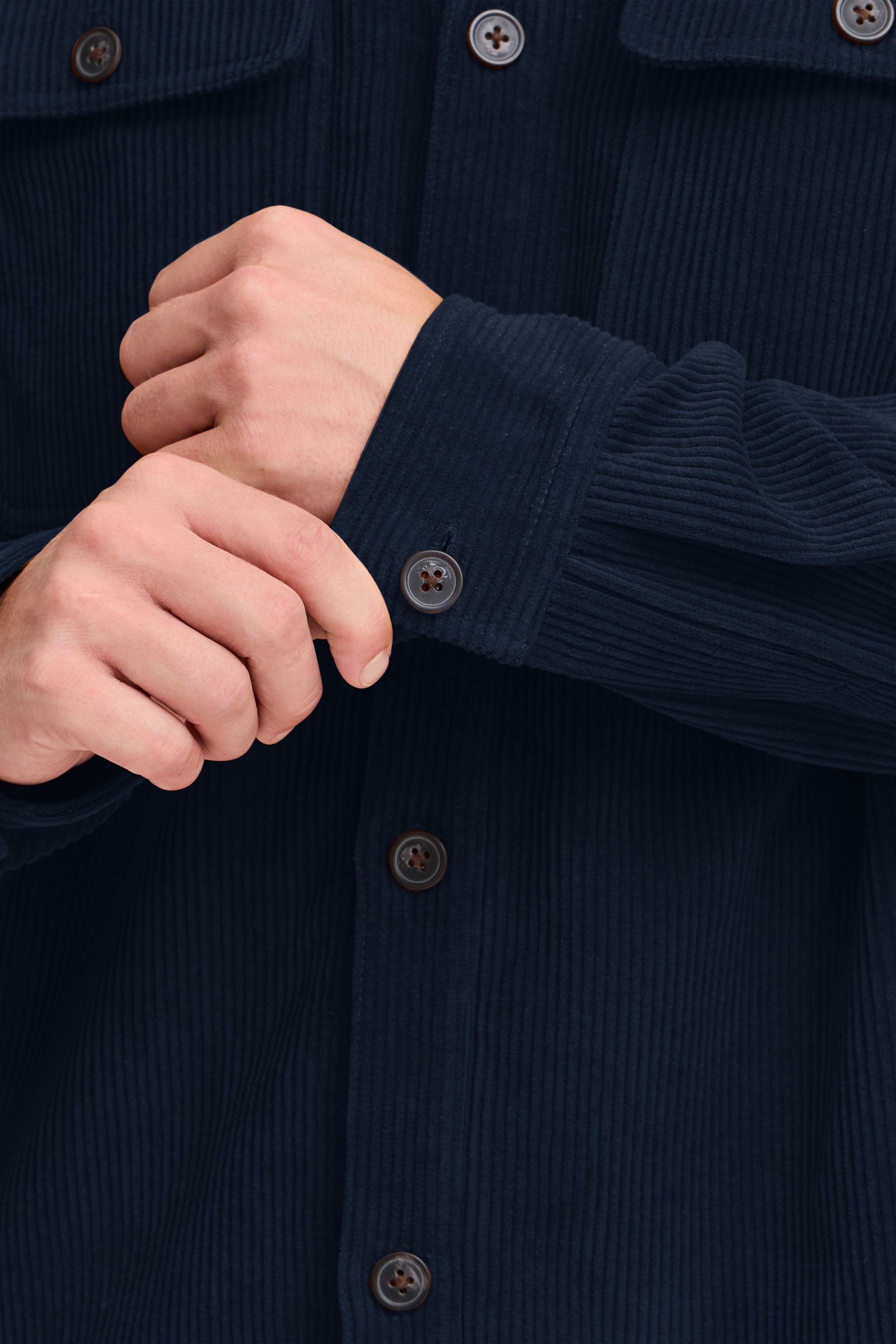 !Solid Langarmhemd SDNam stilvolles Hemd