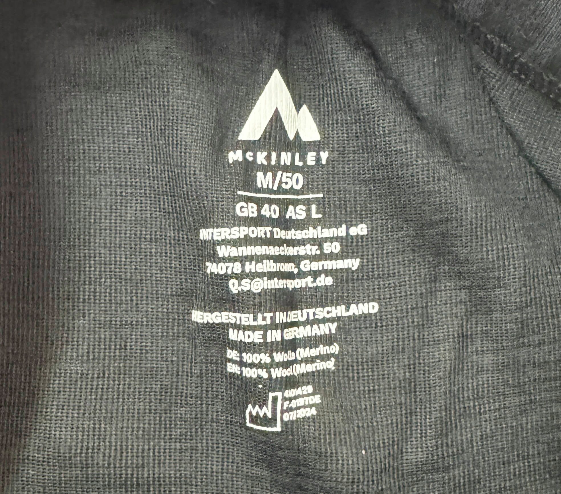 McKINLEY Langarmshirt & Hose He.-Funkt-Wä-Set Hasvik Men WHITE/COOL GREY-BLACK-HYPER PI