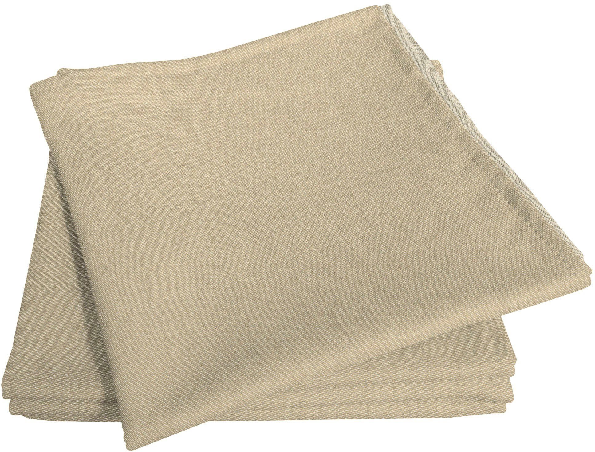 Adam Stoffserviette Uni Light Collection, (4 St)