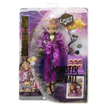Mattel® Anziehpuppe Monster High Monster Ball Clawdeen Wolf Modepuppe