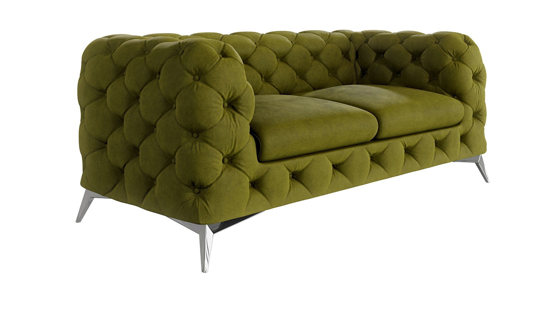 S-Style Möbel Chesterfield-Sofa Kalina, 2-Sitzer mit günstig online kaufen