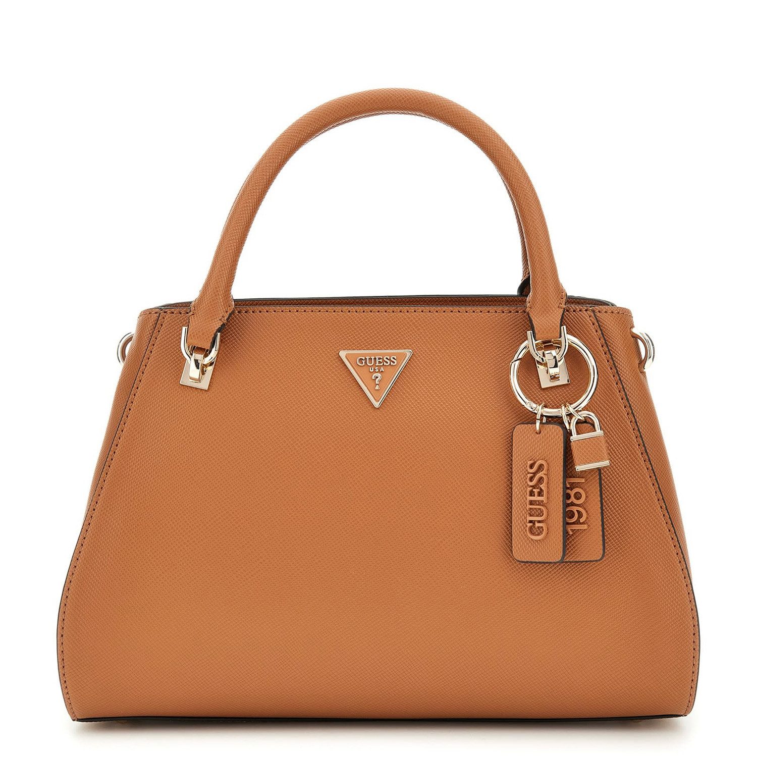 Guess Umhängetasche GUESS Handtasche Noelle II Light Cognac (1, 1-tlg., 1) günstig online kaufen