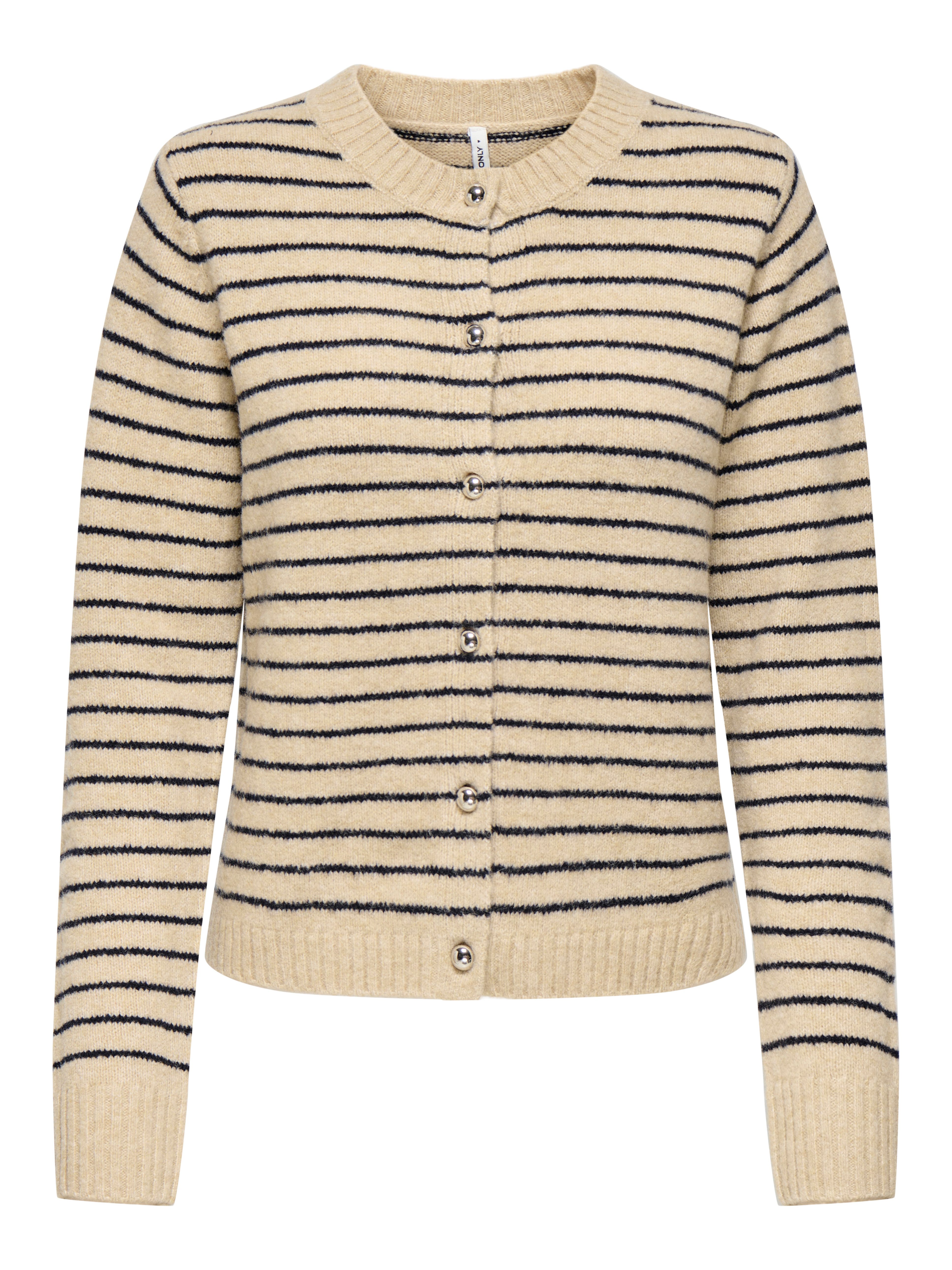 Humus Stripes:Niht Sky/Mel/Silver Button