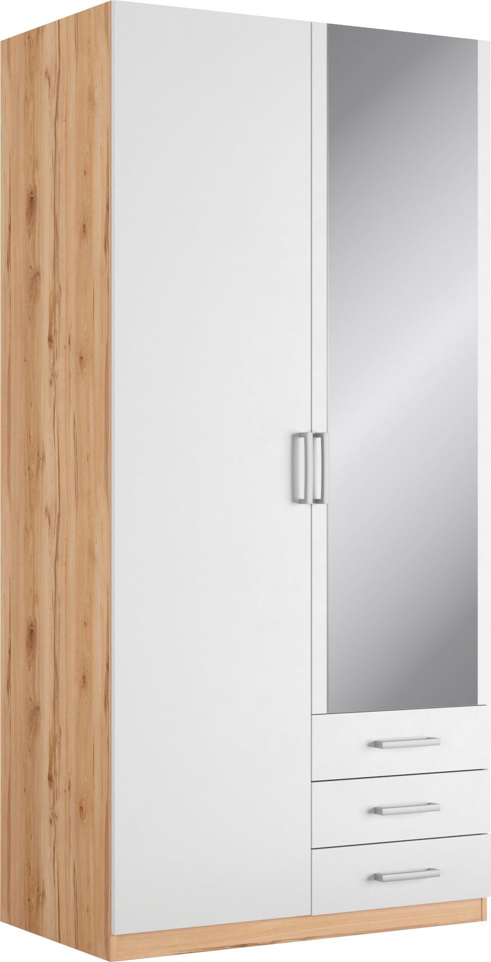 priess Kleiderschrank "Amsterdam", mit oder ohne LED-Beleuchtung günstig online kaufen