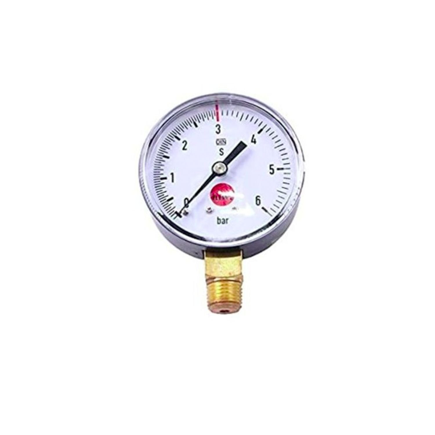 Gasdruckregler Arbeitsmanometer, 0-6/3 bar