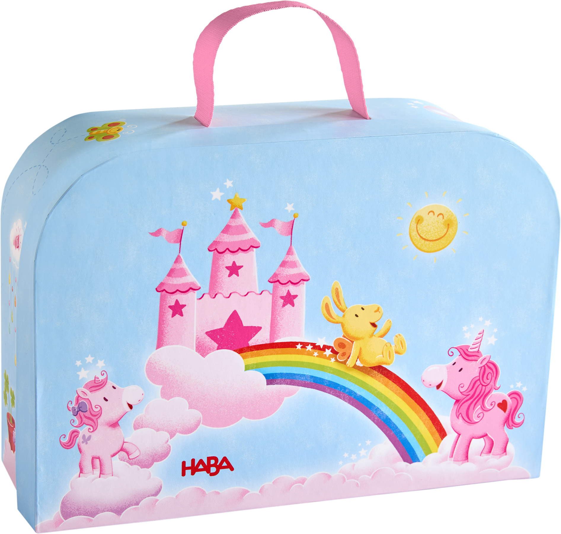 Haba Spielwelten Spielwelt Koffer Einhornglitzerglück 2014171001 Spielbausteine