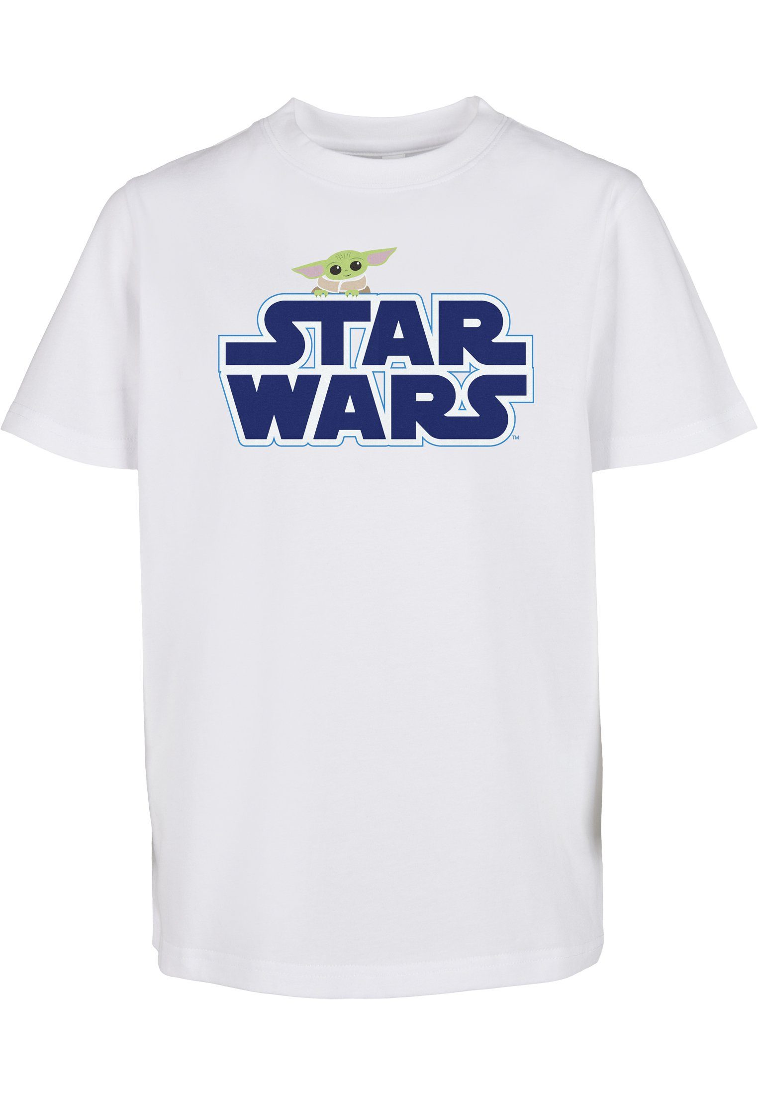 MisterTee Kurzarmshirt Kinder Kids Star Wars Blue Logo Tee (1-tlg), Tshirt  kurzarm Herren