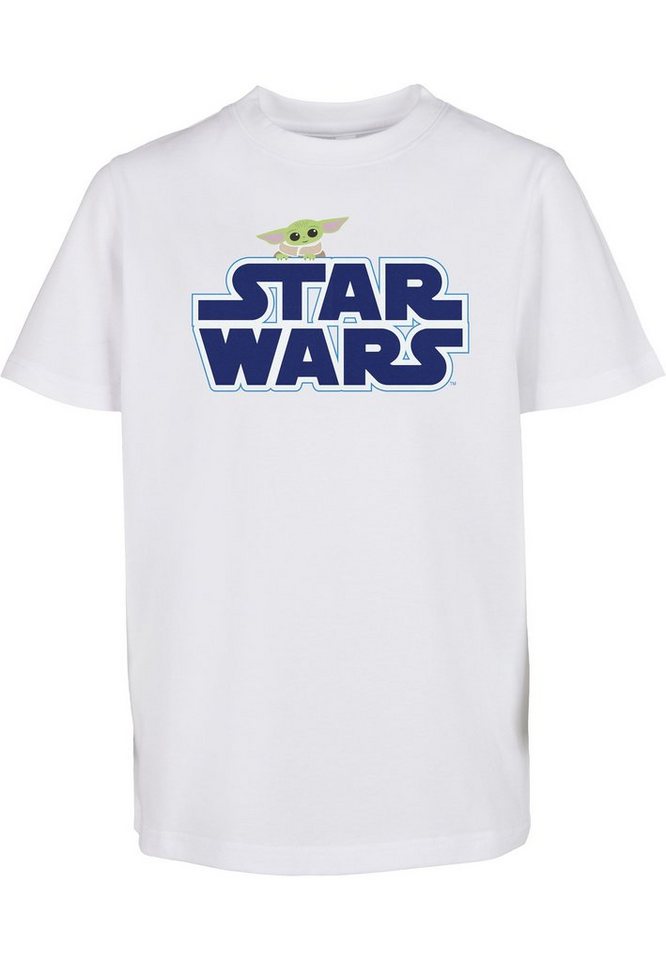 MisterTee Kurzarmshirt Kinder Kids Star Wars Blue Logo Tee (1-tlg), Tshirt  kurzarm Herren