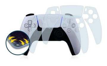 BROTECT Full-Screen Schutzfolie für Sony Playstation 5 PS5 Dualsense Controller, Displayschutzfolie, 2 Stück, 3D Curved matt entspiegelt Full-Screen Anti-Reflex
