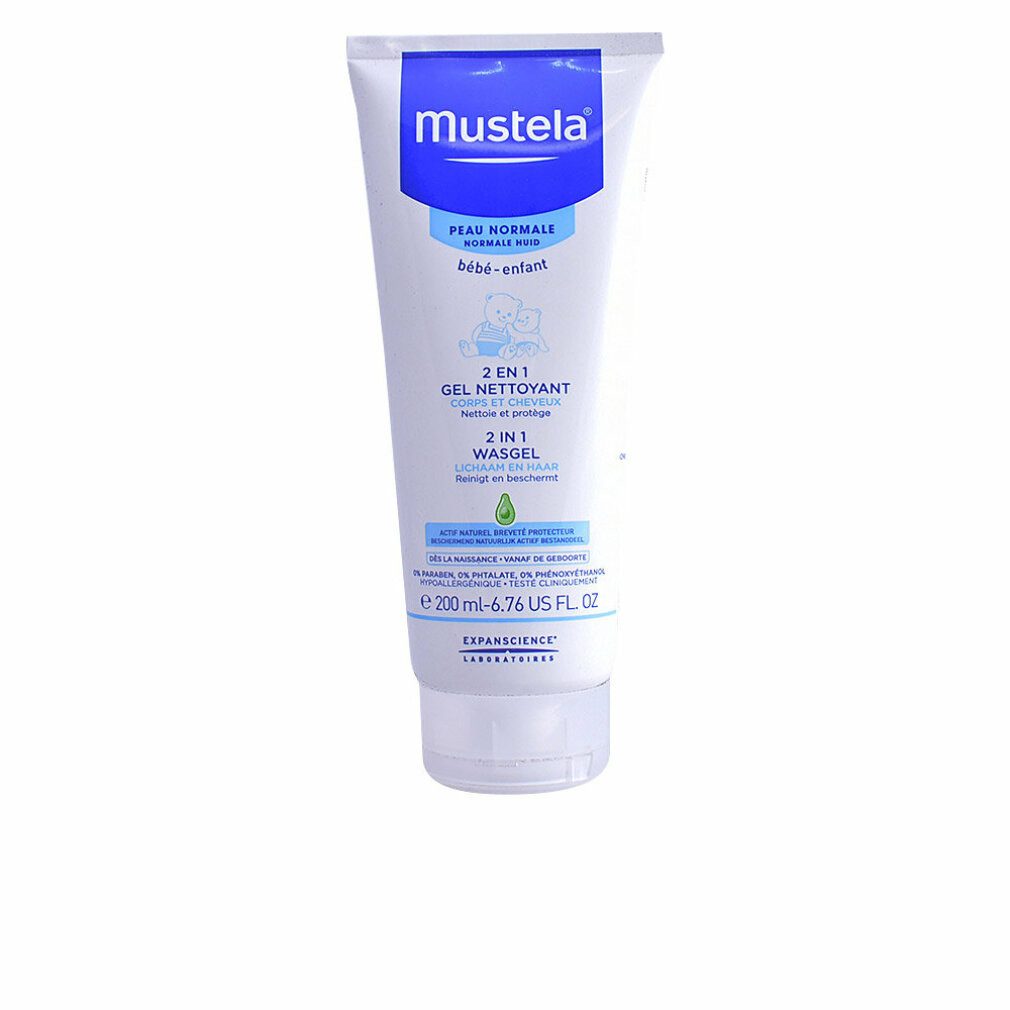 Mustela Haarshampoo 2In1 Hair And Body Wash CNK: 200ml
