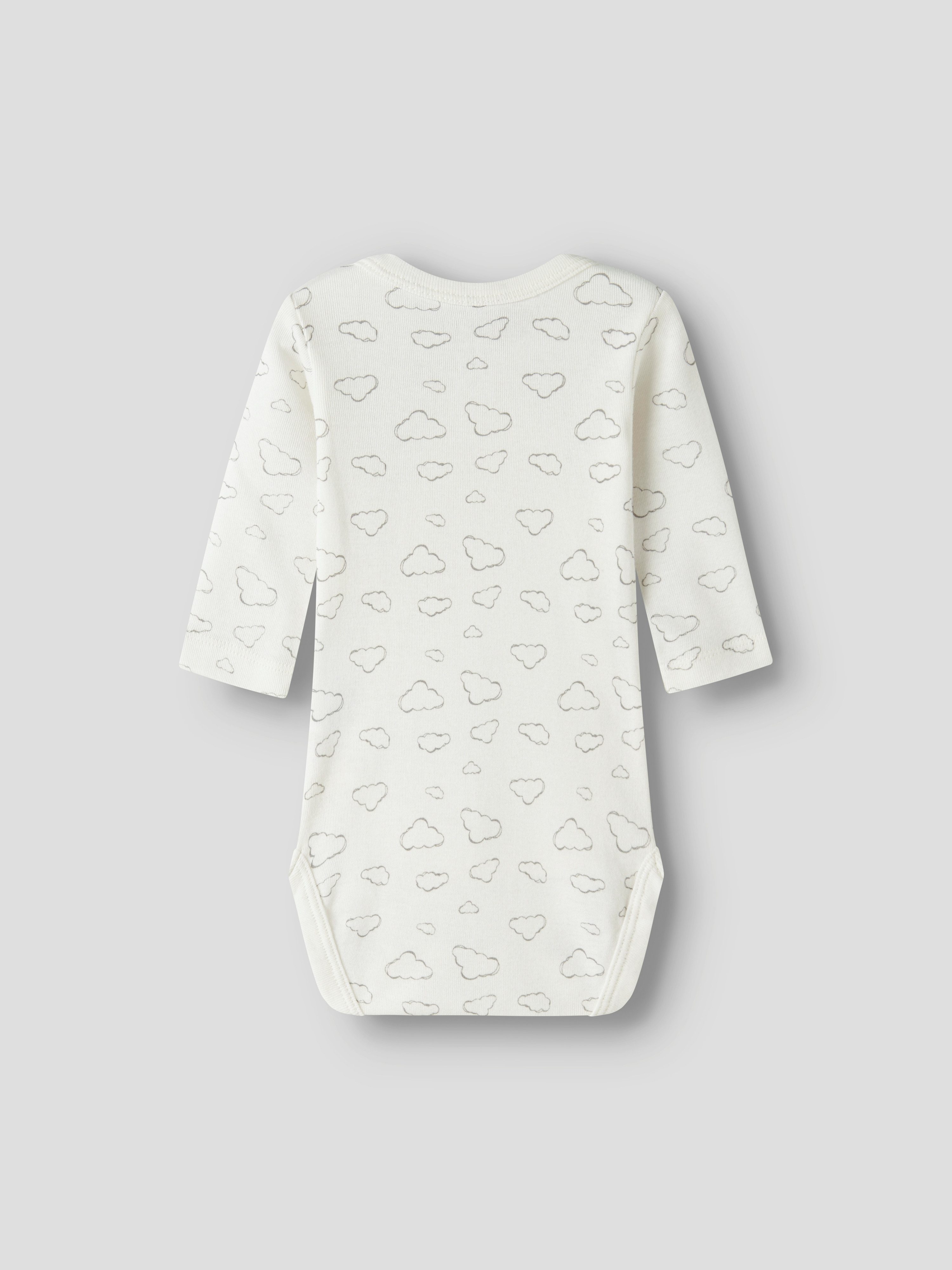 Name It Langarmwickelbody NBNBODY 2P LS WRAP CLOUD NOOS (Packung, 2-tlg)