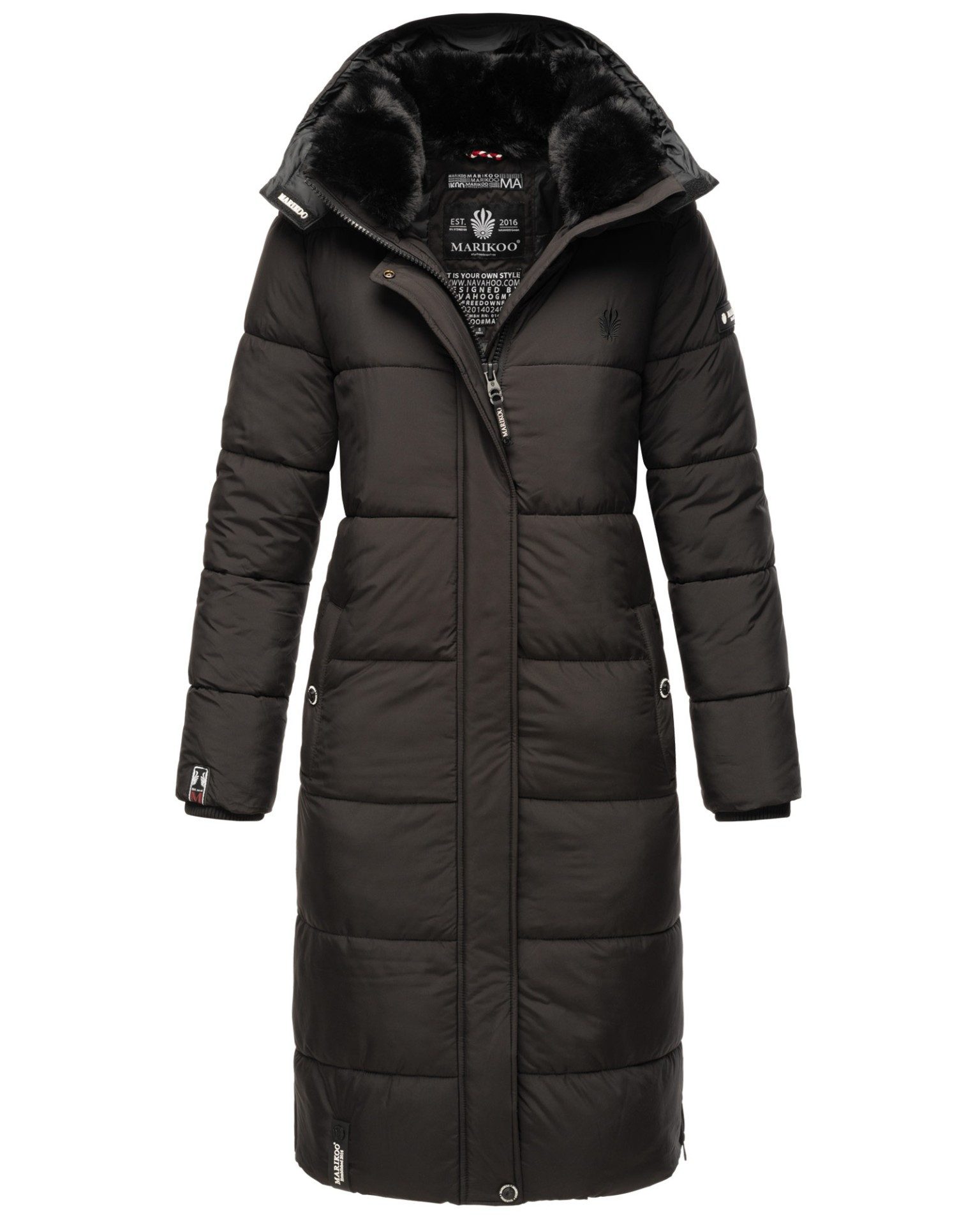 Marikoo Outdoorjacke Marikoo Reliziaa Damen Winterjacke B936 mit abnehmbare günstig online kaufen