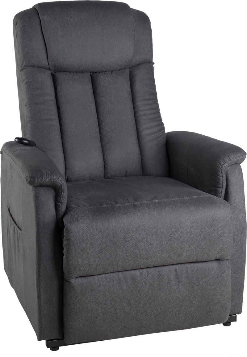 Duo Collection TV-Sessel Delphi mit elektrischer Aufstehhilfe, Relaxfunktion und Taschenfederkern mit Stahlwellenunterfederung