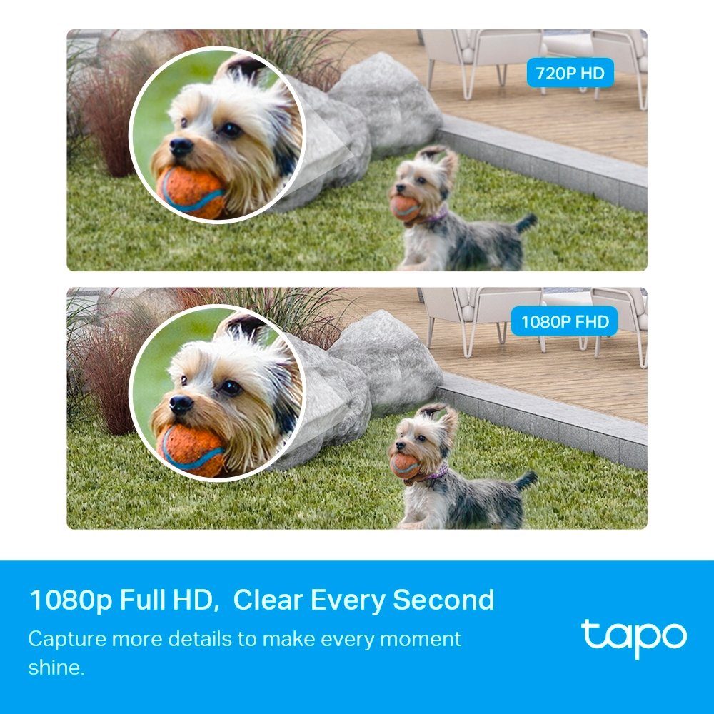 TP-Link Tapo C400S2 Smart (Außenbereich) IP Security Kamerasystem Überwachungskamera Wire-Free