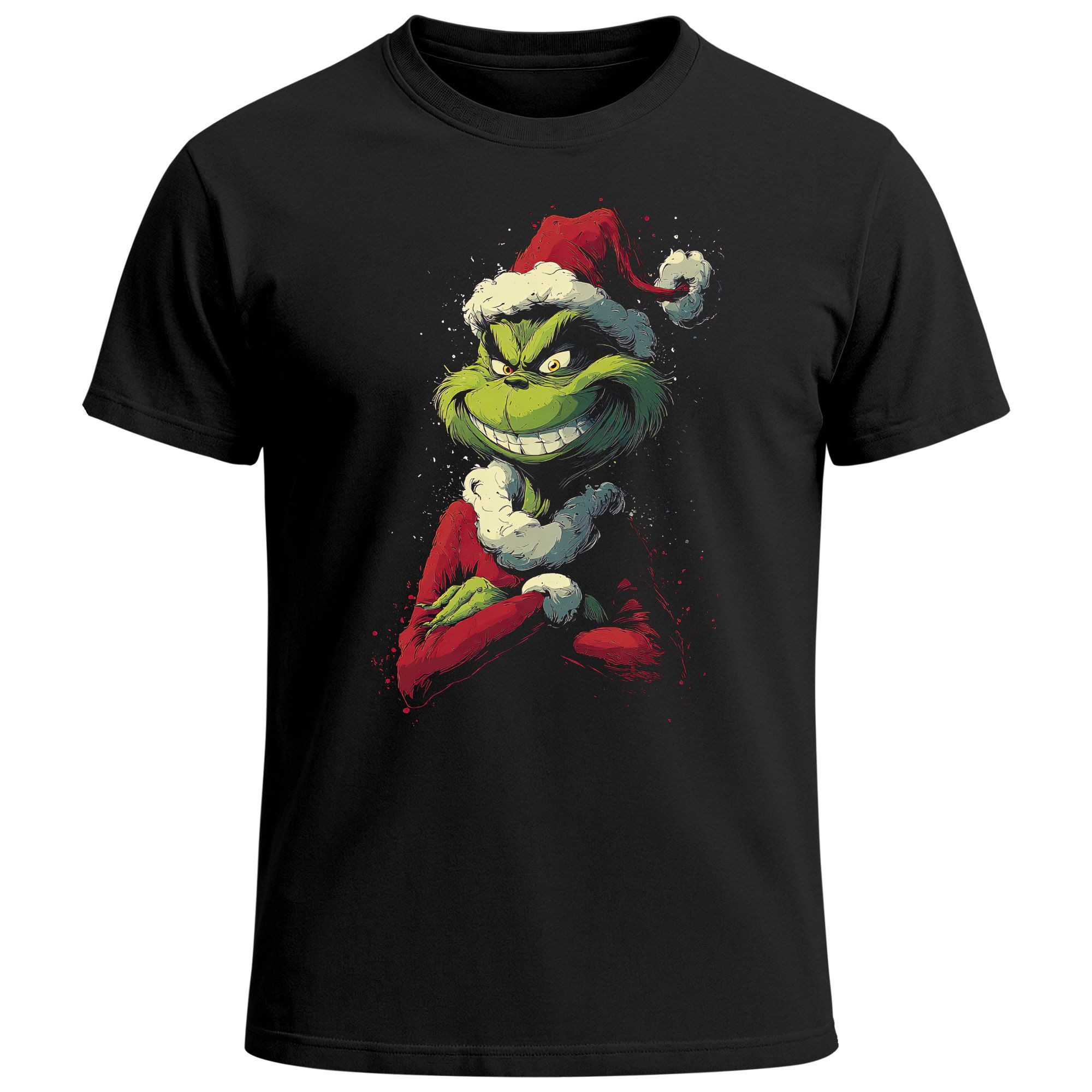 Print-Shirt Herren T-Shirt Anti Weihnachten XMAS Outfit Weihnachtsmuffel