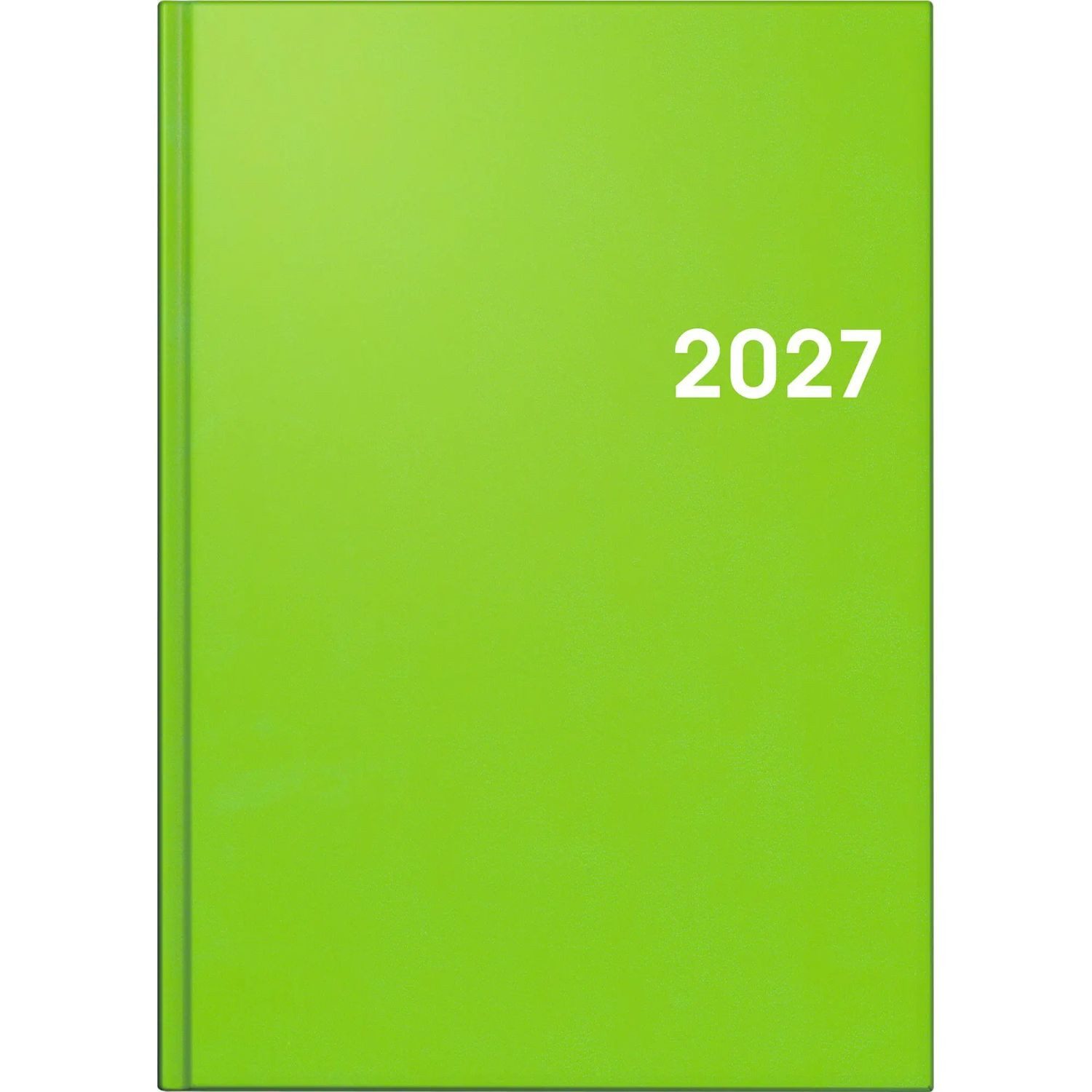 Baier & Schneider Taschenkalender BRUNNEN 1079561537 Buchkalender Mod. 795 2027 A5, Kunststoff, hellgrün