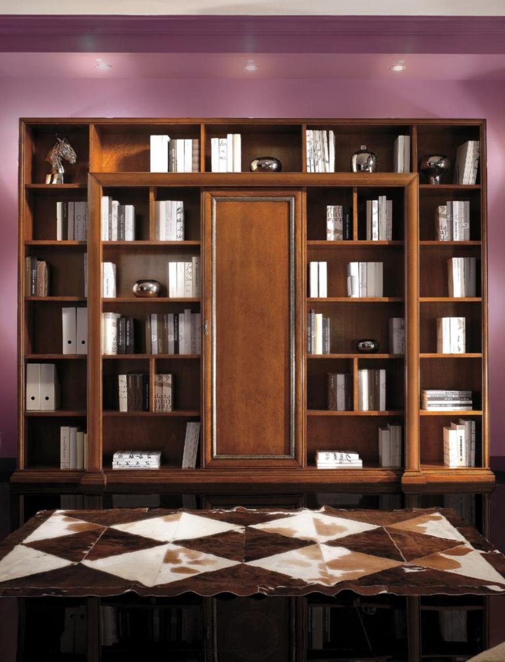 JVmoebel Bücherregal Bücher Schrank Regal Möbel Schränke Italienische Made Europe in Neu, Regal Holz