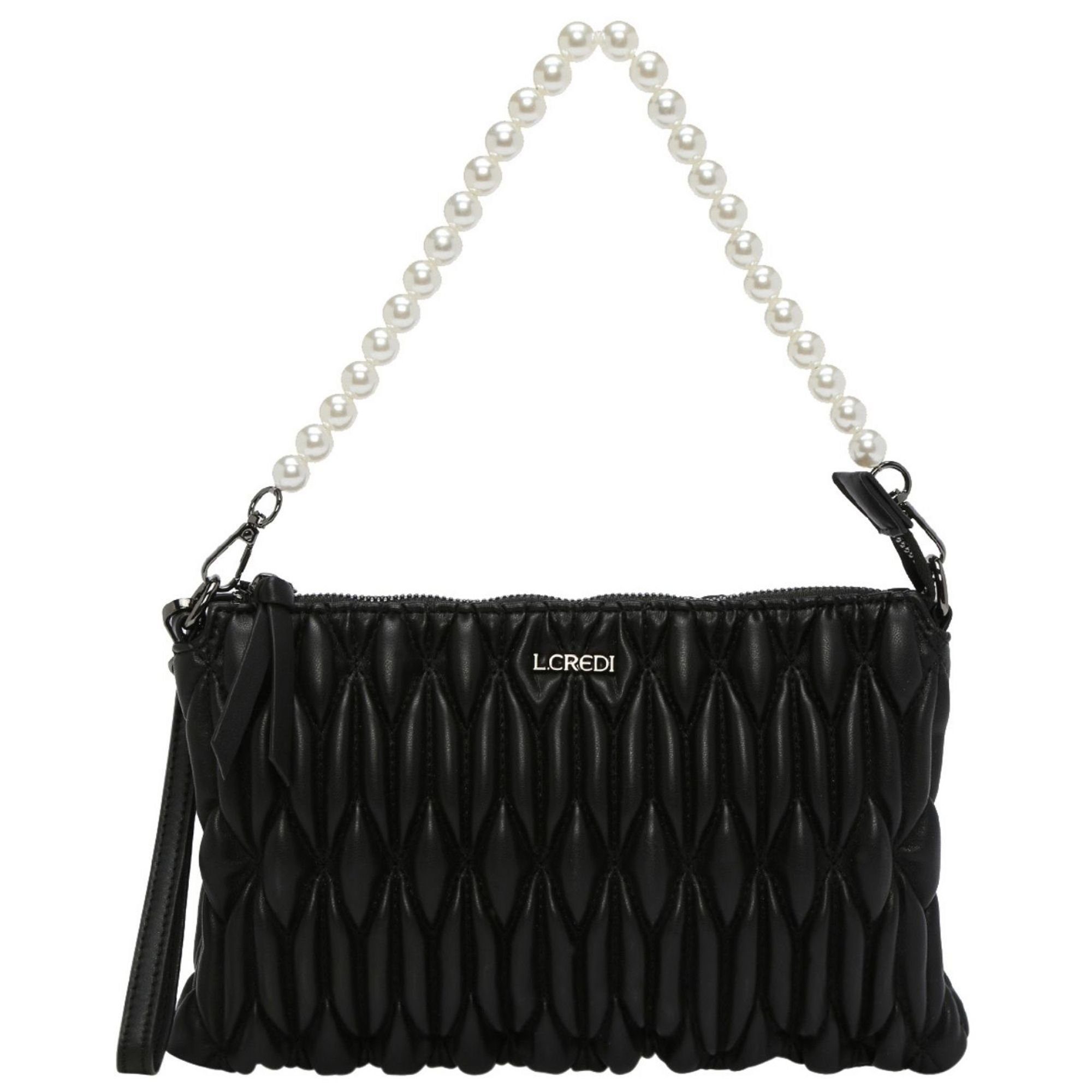 L. CREDI Schultertasche Lisa, Kunstleder