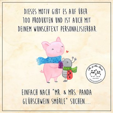 Mr. & Mrs. Panda Bierkrug Glühschwein Smörle - Weiß - Geschenk, Bierkrüge, Nikolaus, Advent, We, Keramik, Liebevolle Motive