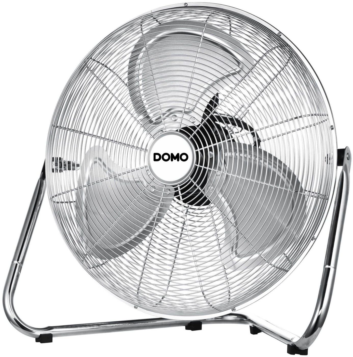 Domo Bodenventilator Bodenventilator Ventilator 3 Stufen 45W Luftkühler Oszillation 55dB, vertikale Oszillation 120°