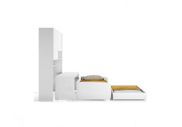 Multimo Jugendzimmer-Set Multimo Compact Bettbrücke mit Ausziehbett