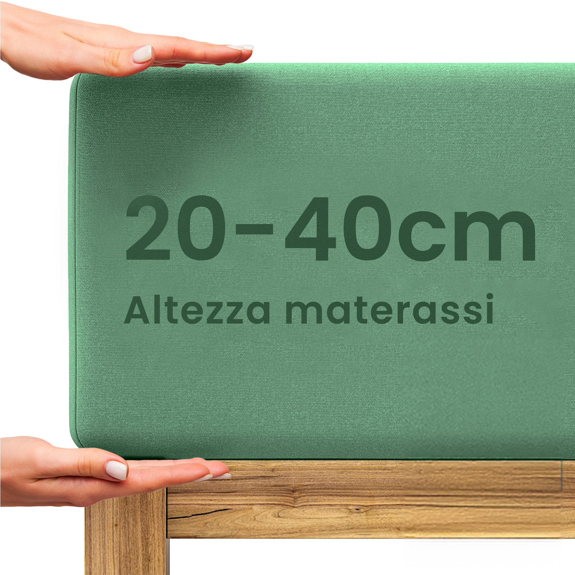 Wolkenfeld Spannbettlaken Boxspringbett Bettlaken - Spannbetttuch für Matratzen bis 40cm, Jersey, Gummizug: rundum, (1 Stück), Elastisch & Rutschfest: 90x200, 140x200, 160x200, 180x200 & Übergrößen