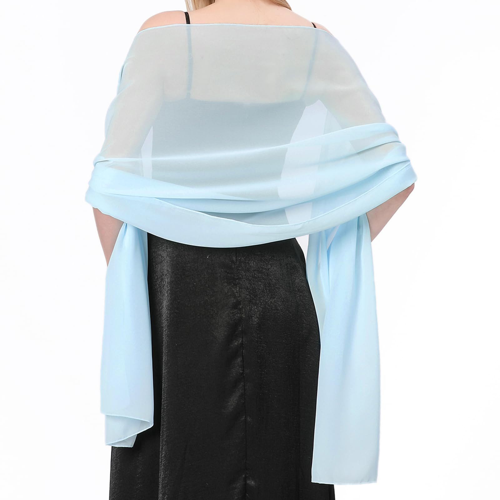 Coonoor Modeschal Stola Damen Halstuch Chiffon günstig online kaufen
